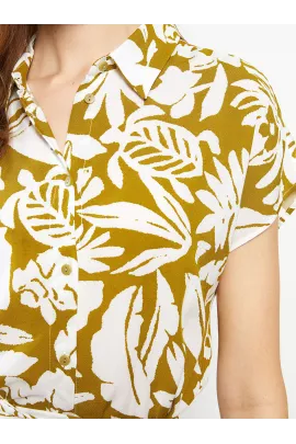 Платье LC Waikiki, Цвет: Зеленый, Размер: 40, изображение 4