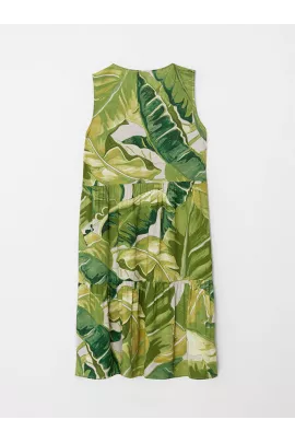 Платье LC Waikiki, Цвет: Зеленый, Размер: 44, изображение 6