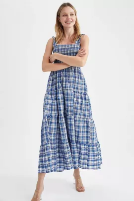 Платье DeFacto, Цвет: Синий, Размер: 36, изображение 3