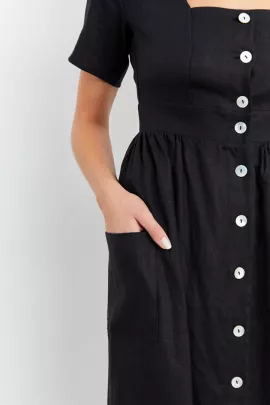 Платье ADL, Цвет: Черный, Размер: S, изображение 3