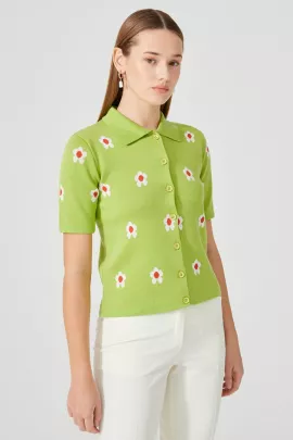 Блузка ADL, Цвет: Зеленый, Размер: S