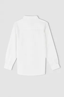 Рубашка DeFacto, Цвет: Белый, Размер: 8-9 лет, изображение 3