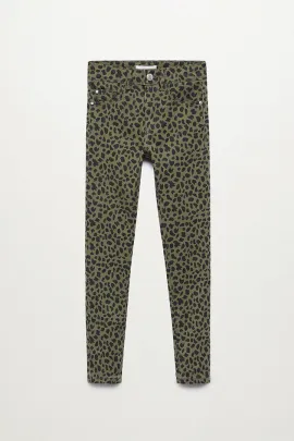 Gyzlar üçin jins balak Mango, Reňk: Haki, Ölçeg: 9 ýaş