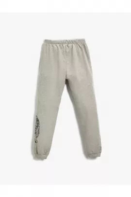 Спортивные штаны Koton, Цвет: Серый, Размер: 5-6 лет, изображение 2