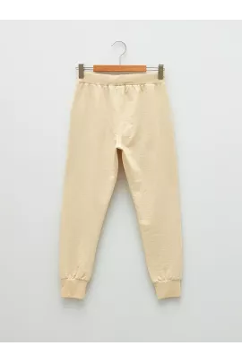 Спортивные штаны LC Waikiki, Цвет: Бежевый, Размер: 6-7 лет, изображение 2