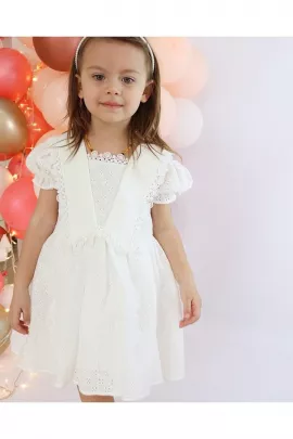 Платье Mininaf, Цвет: Белый, Размер: 1-2 года, изображение 3