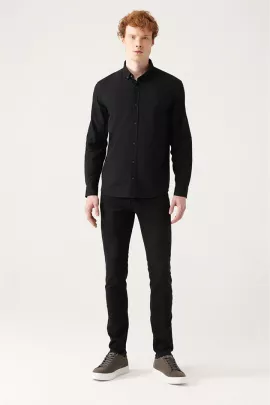 Рубашка AVVA, Цвет: Черный, Размер: 3XL, изображение 5