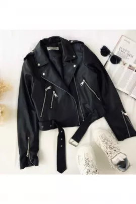 Куртка-косуха Crep Tekstil, Цвет: Черный, Размер: M