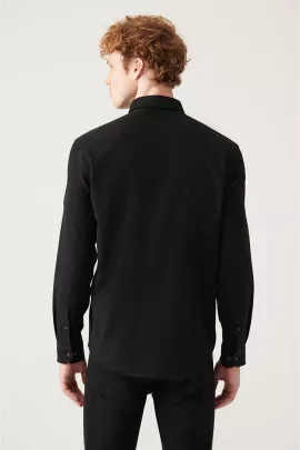 Рубашка AVVA, Цвет: Черный, Размер: 3XL, изображение 4