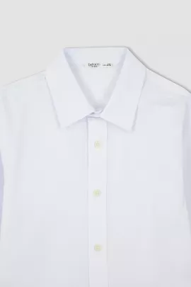 Рубашка DeFacto, Цвет: Белый, Размер: 9-10 лет, изображение 6