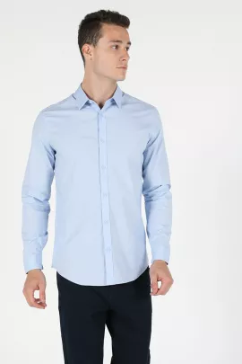 Рубашка Colin's, Цвет: Голубой, Размер: S, изображение 3