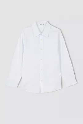 Рубашка DeFacto, Цвет: Белый, Размер: 11-12 лет, изображение 4