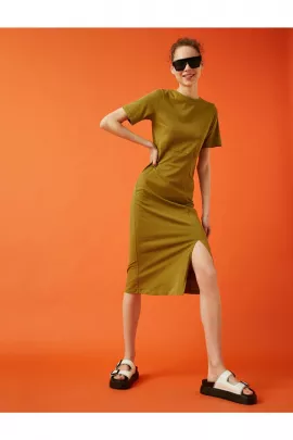 Платье Koton, Цвет: Зеленый, Размер: S, изображение 2