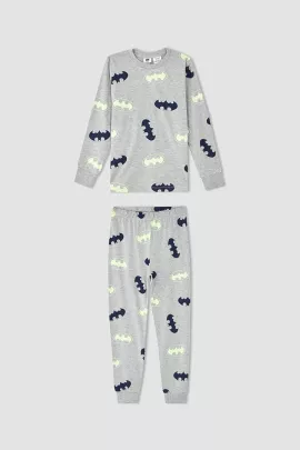 Пижамный комплект DeFacto, Цвет: Серый, Размер: 11-12 лет, изображение 6