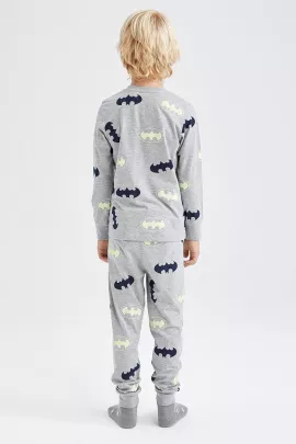 Пижамный комплект DeFacto, Цвет: Серый, Размер: 11-12 лет, изображение 5