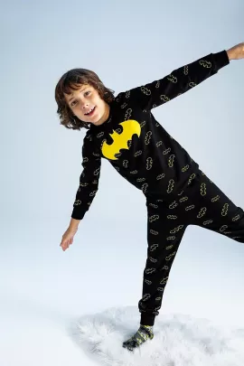 Пижамный комплект DeFacto, Цвет: Черный, Размер: 12-13 лет