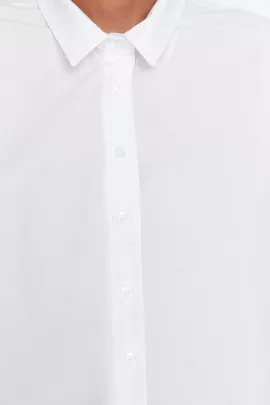 Рубашка TRENDYOLMILLA, Цвет: Белый, Размер: 36, изображение 4