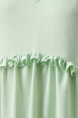 Платье Koton, Цвет: Зеленый, Размер: 38, изображение 5