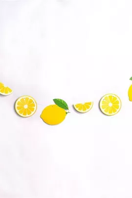 Гирлянда "Лимон" Le Mabelle, Цвет: Желтый, Размер: STD, изображение 2