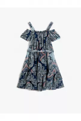 Платье Koton, Цвет: Темно-синий, Размер: 4-5 лет, изображение 2
