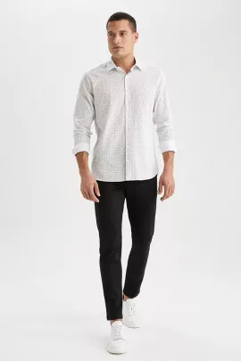 Рубашка DeFacto, Цвет: Белый, Размер: 2XL, изображение 2