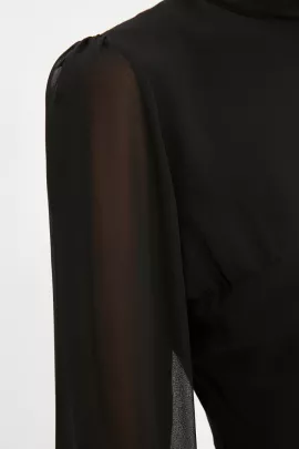 Платье TRENDYOLMILLA, Цвет: Черный, Размер: 36, изображение 4