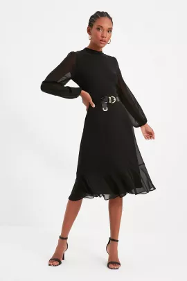 Платье TRENDYOLMILLA, Цвет: Черный, Размер: 36
