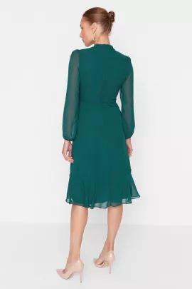Платье TRENDYOLMILLA, Цвет: Зеленый, Размер: 36, изображение 5