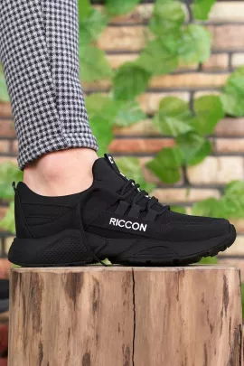 Сникеры Riccon, Цвет: Черный, Размер: 38, изображение 3