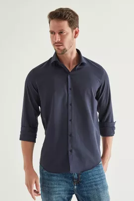 Рубашка D'S Damat, Цвет: Темно-синий, Размер: S