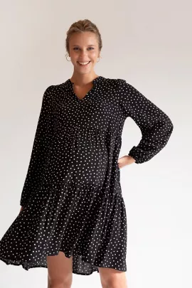 Платье для беременных DeFacto, Цвет: Черный, Размер: 36
