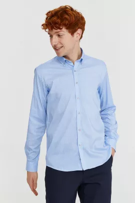 Рубашка Morven, Цвет: Голубой, Размер: XL, изображение 3