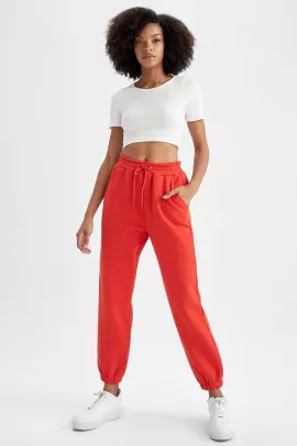 Спортивные штаны DeFacto, Цвет: Красный, Размер: M, изображение 2