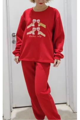 Спортивный костюм Mari Gerard, Цвет: Красный, Размер: S/M, изображение 2