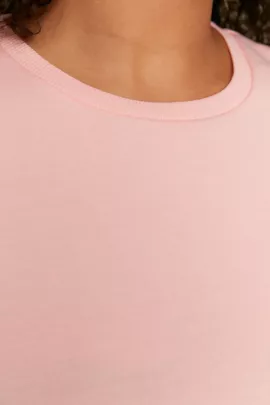 Платье Trendyol Curve, Цвет: Розовый, Размер: 3XL, изображение 4