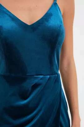Платье TRENDYOLMILLA, Цвет: Синий, Размер: 40, изображение 4