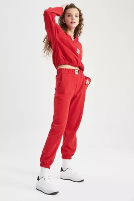 Спортивные штаны DeFacto, Цвет: Красный, Размер: M, изображение 2