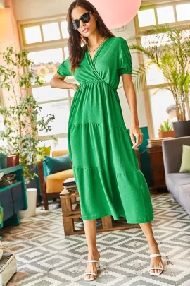 Платье Olalook, Цвет: Зеленый, Размер: L, изображение 5