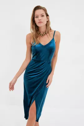 Платье TRENDYOLMILLA, Цвет: Синий, Размер: 40, изображение 2