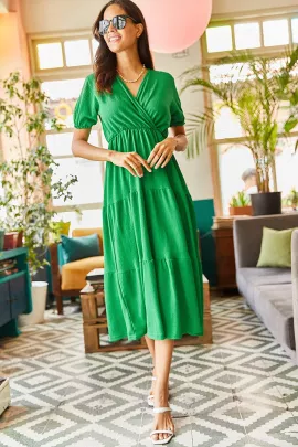 Платье Olalook, Цвет: Зеленый, Размер: L