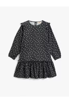 Платье Koton, Цвет: Серый, Размер: 5-6 лет