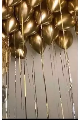 Лента для воздушных шаров Deniz Party Store, Цвет: Желтый, Размер: STD, изображение 2