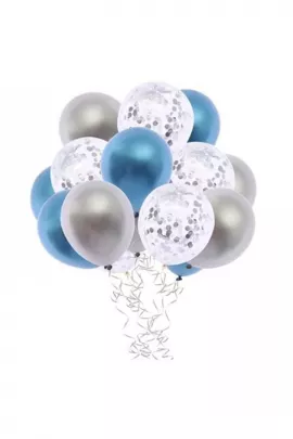 Воздушные шары Party City, Цвет: Голубой, Размер: STD