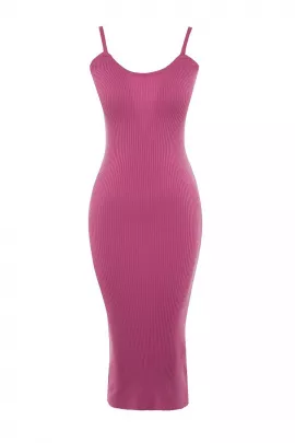 Платье TRENDYOLMILLA, Цвет: Розовый, Размер: S, изображение 6