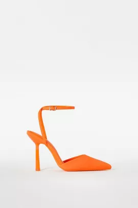 Туфли BERSHKA, Цвет: Оранжевый, Размер: 37, изображение 2
