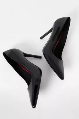 Туфли BERSHKA, Цвет: Черный, Размер: 37, изображение 5