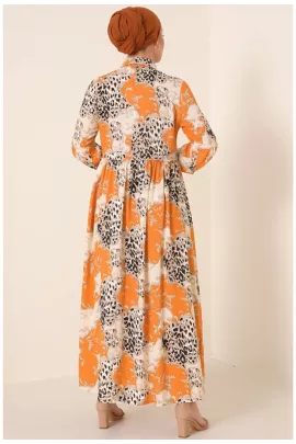 Платье Bigdart, Цвет: Оранжевый, Размер: M, изображение 3