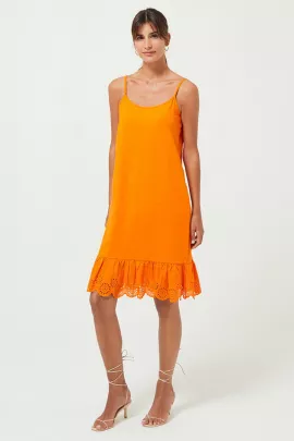 Платье ADL, Цвет: Оранжевый, Размер: XS, изображение 4