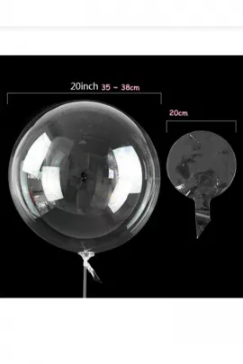 Воздушные шары 2 шт. BALON PARTİ, Цвет: Прозрачный, Размер: STD, изображение 2
