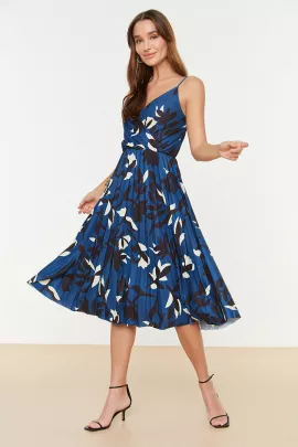 Платье TRENDYOLMILLA, Цвет: Темно-синий, Размер: M, изображение 4